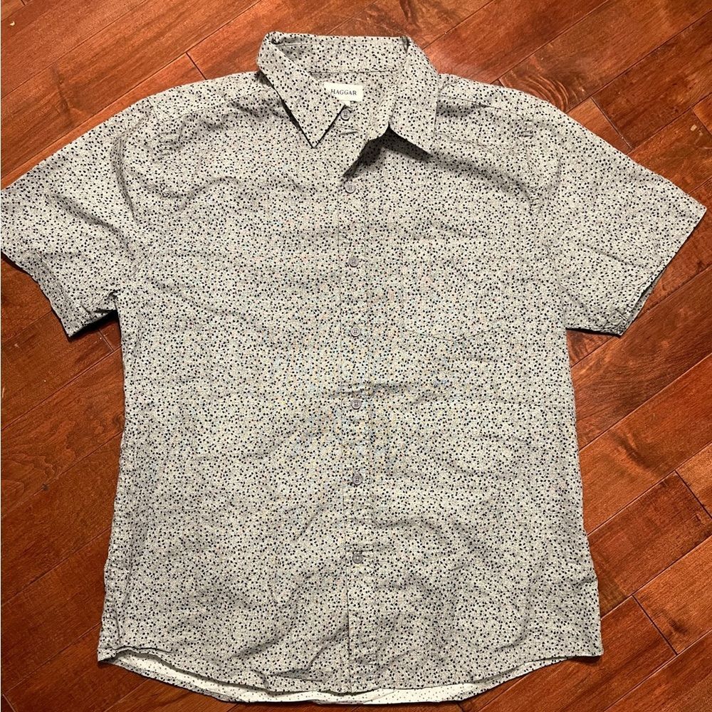 Haggar Button Up Party Tee